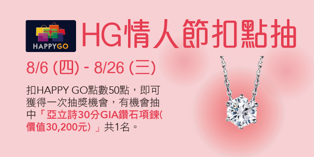 HG情人節扣點抽 HG情人節扣點抽